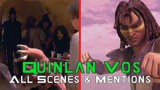 Quinlan Vos All Scenes and Mentions EP1 TCW EP3 OWK [upl. by Veneaux]