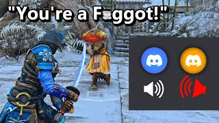 For Honor  Most TOXIC Player ever with Angry Voice Chat [upl. by Alphonse]