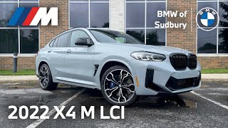 2022 BMW X4 M Competition LCI  Whats New  Video Walkaround [upl. by Mayfield681]