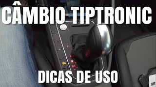 COMO UTILIZAR O CÁMBIO TIPTRONIC DA MANEIRA CORRETA [upl. by Spearing]