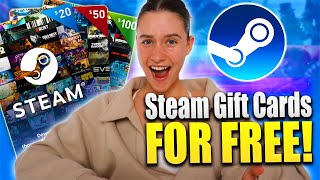 FREE Steam Gift Card Codes Steam Discount Codes ➡️ How to get FREE games credits VERIFIED amp EASY [upl. by Bert]