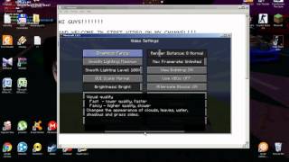 Minecraft FPS test on 1GB RAM [upl. by Dobrinsky936]