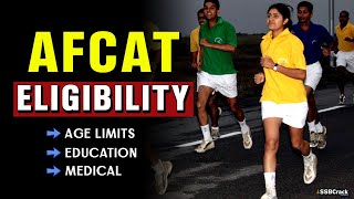 AFCAT Exam Eligibility Criteria  AFCAT 2020  AFCAT 2021 [upl. by Nadab]