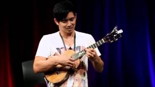 Jake Shimabukuro  While My Guitar Gently Weeps at GOOGLE [upl. by Trudi794]