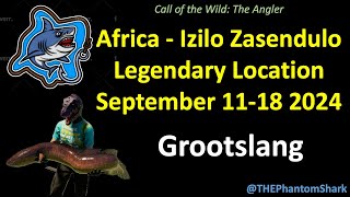 Grootslang Location  September 1118 2024 Africa Legendary Call of the Wild The Angler [upl. by Biles690]