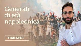 I generali delle guerre napoleoniche La tier list [upl. by Hana]