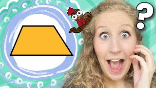 What is a trapezoid  Quadrilaterals for Kids [upl. by Uhayile]