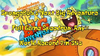 SNBA Full Game Speedrun  Any  World Record 7m 38s [upl. by Anoirb]