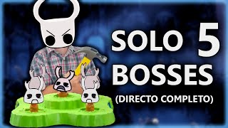 Directo completo Hollow Knight TERMINADO en SOLO 5 JEFES [upl. by Enwad]