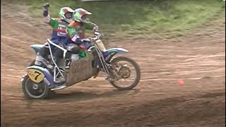 Sidecar motocross racing World championship Germany GP Strassbessenbach 1999 [upl. by Bourque]