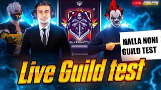 NALLA NONI IS LIVE👻GARENA FREE FIRE💀GUILD TEST LIVEshortsfeed totalgaming tondegamer freefire [upl. by Dafodil]