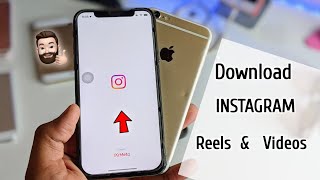 How to save instagram Videos  Reels in iPhone  Download instagram Videos in ios [upl. by Amari]