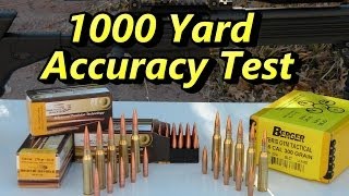 338 Lapua Magnum 4quot Group  1000 Yards [upl. by Wallie]