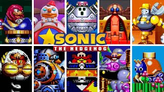 SONIC 2D SERIES  All Bosses 19912024 [upl. by Downs]