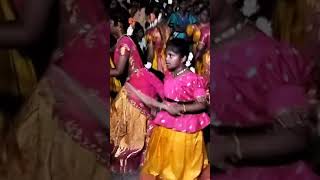 Rangani kalyanam kolatam song villagefestivels kolatamtelugusongs trendingshorts festivalvibes [upl. by Nomis]