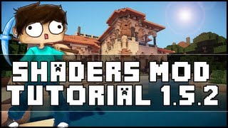 Minecraft 152 Shaders Mod Installation Tutorial [upl. by Initsed]