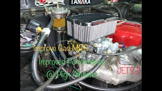 DIY Vintage Carbureted Toyota 22R Weber 3838 or 3236 Changing Jets for Improved Drivability [upl. by Natsyrt]