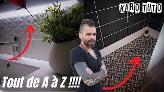 COMMENT CARRELER UNE SALLE DE BAIN [upl. by Worth568]