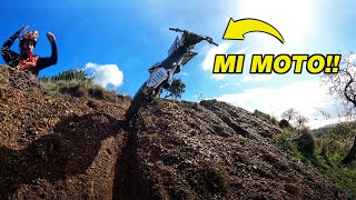 Casi Pierdo la Yz 125 Haciendo Enduro [upl. by Harned]