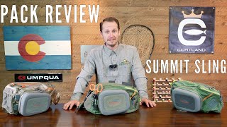 FLY FISHING GEAR REVIEWFISHPOND SLING PACK [upl. by Adnilab]