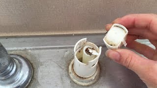 Easy 2 Min Fix Dishwasher Not Draining  How to Clean Air Gap [upl. by Lotte33]