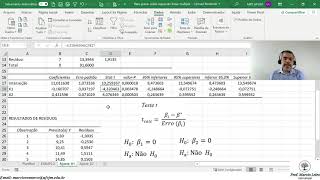 Regressão linear múltipla no Excel [upl. by Worth]