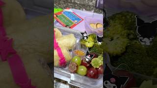 IDEAS DE LONCHES PARA NIÑOS ESCOLARES FÁCILES Y DELICIOSAS shorts kuromi toystory lunchbox [upl. by Suiraj]