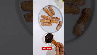 Eggless Churros Ekdam Maza aa jayega shortvideo shortvideos [upl. by Asilrac]