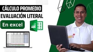 ❇️ Calcula promedio de NOTAS LITERALES Fácil y rápido con excel [upl. by Juieta445]