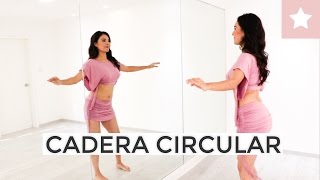 TUTORIAL DANZA ARABE 1  Cadera circular y sus variaciones [upl. by Loats393]