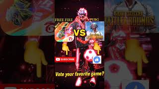 Safe your favorite game Free fire vs PUBGshorts foryou foryoupage freefire kmdragogaming [upl. by Desta]