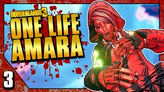 Borderlands 3  One Life Amara  Funny Moments amp Loot  Day 3 [upl. by Hildegard]