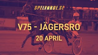 Uppsnack V75 Jägersro 204 [upl. by Ydorb233]