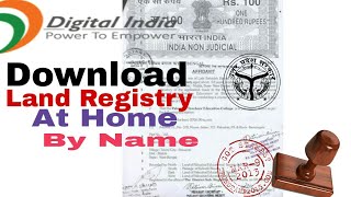 Download Scane property registration documents by Name In UpMpBiharMaharastra [upl. by Druci]