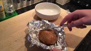 Easy Way To  Quick Crispy Baked Potato in Under 30 Mins [upl. by Ruddie]