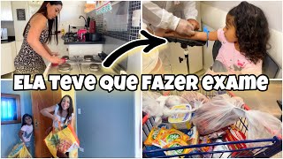 VALENTINA FEZ EXAME  COMPRAS NO MERCADO  NOITE DA LASANHA  Thayane Sousa [upl. by Salazar902]