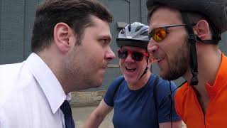 Cyclist Vs Angry Drivers [upl. by Culley15]