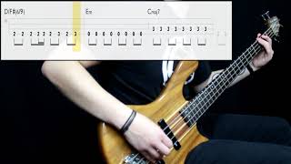 The Cranberries  Zombie Bass Cover Play Along Tabs In Video [upl. by Sarilda643]