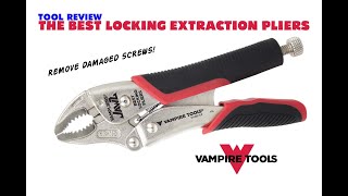 TOOL REVIEW  VAMPLIERS® Jawz Locking Pliers amp Extraction ViseGrips [upl. by Ecnarret480]