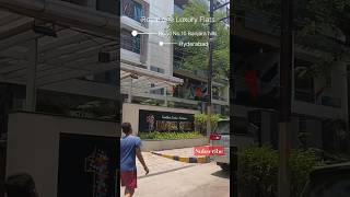 Luxury Flats near Banjara hills Road no 10 Hyderabad hyderabad telangana reality banjarahills [upl. by Lauree377]