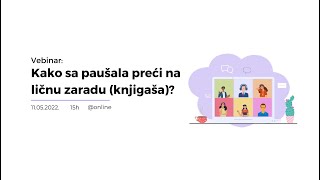 Kako sa paušala preći na ličnu zaradu knjigaša [upl. by Atwekk]