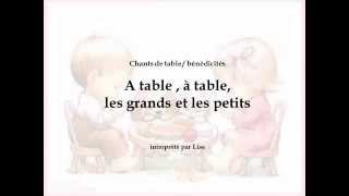 A table à table  les grands et les petits [upl. by Chet]