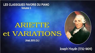 ARIETTE ET VARIATIONS HobXVII2c – Joseph Haydn [upl. by Wynne898]