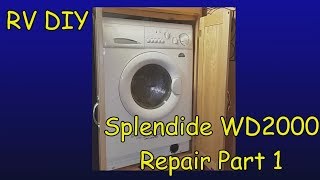 RV DIY Washing Machine Repair  Part 1 [upl. by Aldous]