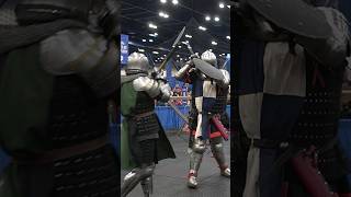 71quot 500lb GIANT KNIGHT Just Chunked Him at the End buhurt medievalmma medievalcombat [upl. by Eelessej]