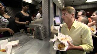 Jack McBrayer amp Triumph Visit Chicagos Weiners Circle  CONAN on TBS [upl. by Annalee]