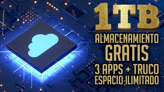 1000 Gb GRATIS de Almacenamiento en la nube 3 servicios y un truco [upl. by Atekihc]