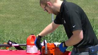 How To Start A Chainsaw  Echo Chainsaw [upl. by Bernice]