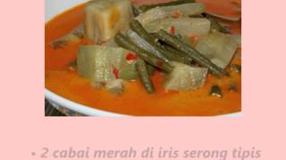 Resep Membuat Masakan Lodeh Terong [upl. by Strawn]