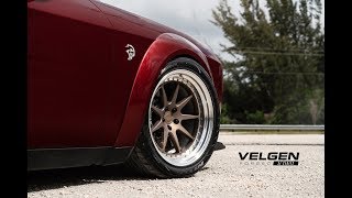 Dodge Challenger Widebody Hellcat  Velgen Forged SLSeries  20quot [upl. by Lesh]